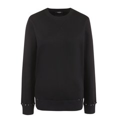 Свитшот прямого кроя с шипами Valentino