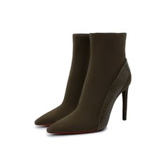 Кожаные ботильоны Santoni