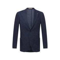 Пиджак из шерсти и хлопка Sartoria Latorre