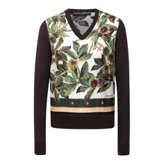 Пуловер из кашемира и шелка Dolce & Gabbana