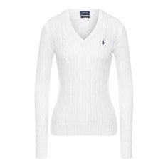 Хлопковый пуловер Polo Ralph Lauren