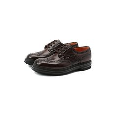 Кожаные дерби Santoni