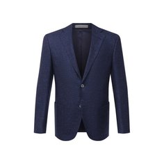 Пиджак из шерсти и шелка Corneliani