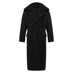 Пальто из шерсти и хлопка Dolce & Gabbana