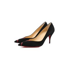 Замшевые туфли Cl Pump 80 Christian Louboutin