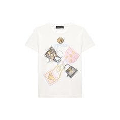 Хлопковая футболка Versace