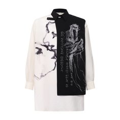 Шелковая рубашка Yohji Yamamoto