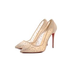 Туфли Follies Strass 100 Christian Louboutin