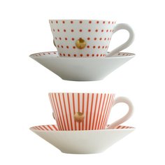 Набор из 2-х чашек с блюдцами Delphos&Knossos Bernardaud