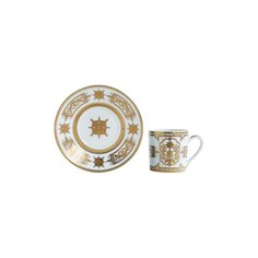 Чашка кофейная с блюдцем Aux Rois Or Bernardaud