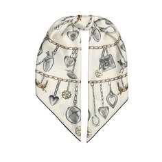 Шелковый платок Alexander McQueen