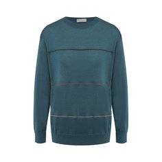 Пуловер из смеси кашемира и шелка Brunello Cucinelli