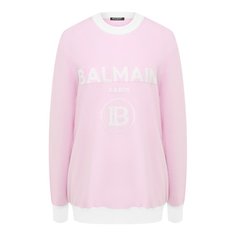 Пуловер из смеси шерсти и кашемира Balmain