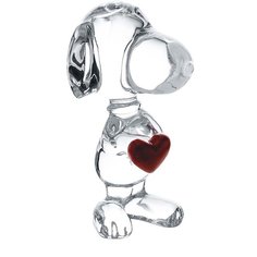 Скульптура Snoopy Coeur Baccarat