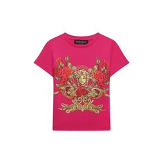Хлопковая футболка Versace
