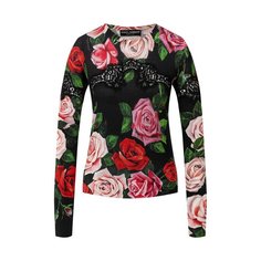 Пуловер из смеси шелка и хлопка Dolce & Gabbana