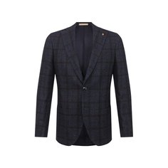 Пиджак из шерсти и хлопка Sartoria Latorre
