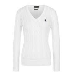 Хлопковый пуловер Polo Ralph Lauren