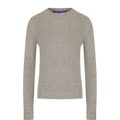 Однотонный пуловер из смеси шерсти и кашемира Ralph Lauren