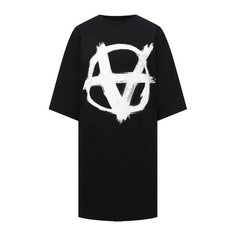 Хлопковая футболка Vetements