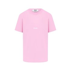 Хлопковая футболка MSGM