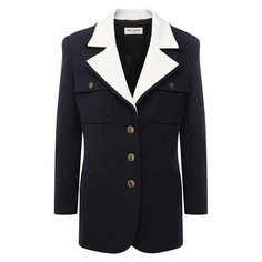 Шерстяной жакет Saint Laurent