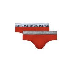 Комплект из двух хлопковых хипсов Dirk Bikkembergs