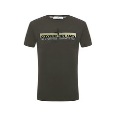 Хлопковая футболка Stone Island