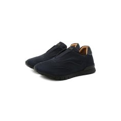 Замшевые кроссовки Kiton