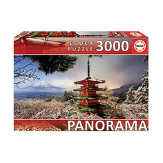 Пазл Educa Гора Фудзи и пагода 3000 деталей