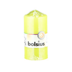 Свеча декоративная Bolsius 12х6 см лайм