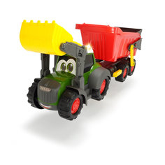 Трактор Happy Farm трейлер 65 см Dickie