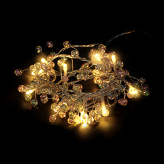 Гирлянда декоративная Kaemingk бусинки 150 см 16 LED