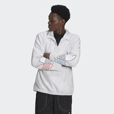 Флисовый свитшот Adicolor Tricolor adidas Originals