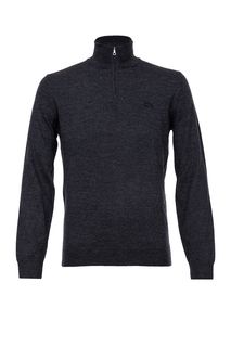 Джемпер из шерсти с высоким воротом на молнии Lacoste