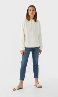 Stradivarius Базовое Худи Женская Коллекция Multicolor L