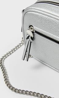 Stradivarius Базовая Сумка С Плечевым Ремнем Женская Коллекция Серый 103