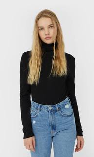 Stradivarius Набор Из 2 Свитеров С Высоким Горлом Женская Коллекция Черный Xl