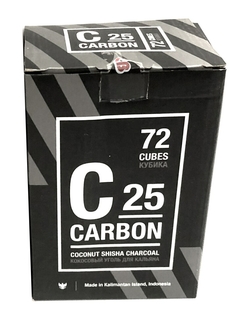 Кокосовый уголь для кальяна Carbon 72 кубика
