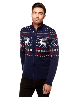 Кардиган мужской Scandica Ralf синий 60/188