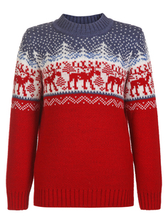 Джемпер детский Scandica, 070-3R-363-25-B, темно-красный, 110-116