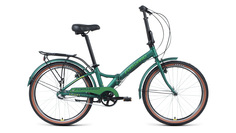 Велосипед 24" Forward Enigma 3.0 AL 19-20 г 14" Зеленый матовый/Желтый