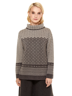 Джемпер женский Scandica Tairy коричневый 50