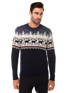 Джемпер мужской Scandica Forest синий 58/188