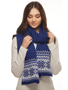 Шарф женский Scandica Voss синий