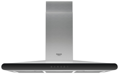 Вытяжка купольная Hotpoint-Ariston HHC 9.8F LT X Silver/Black