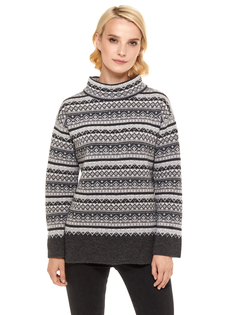 Джемпер женский Scandica Fancy серый 48