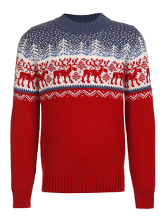 Джемпер детский Scandica, 070-3R-363-25-TG, темно-красный, 152-158