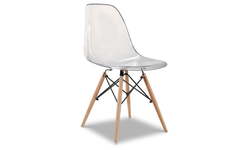 Стул Glossy (в стиле Eames), прозрачный I Modern