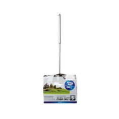 Сачки для аквариумов Aquael Telescopic Fish 12 см, ручка до 50 см, серебристый